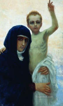  Madonna Arte - Madonna con el niño 1896 Ilya Repin